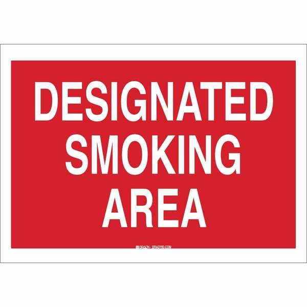 Smoking Area Sign, 7