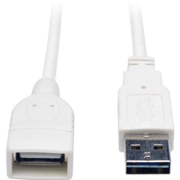 USB Reversible 2.0 Cable, A to A, M/F, 6ft