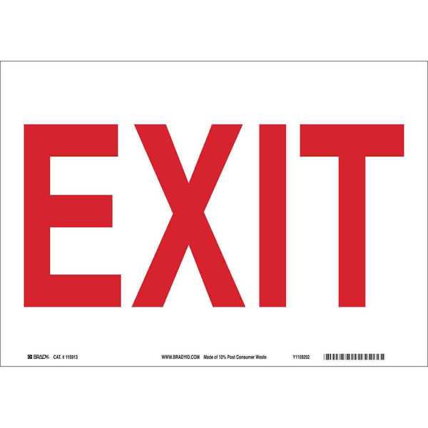 Exit Sign, 10X14
