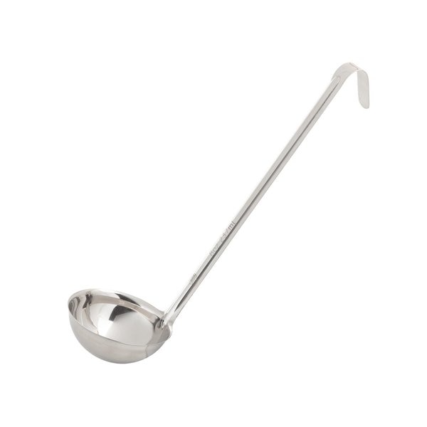 Stainless Steel Ladle, One-Piece, 8 oz