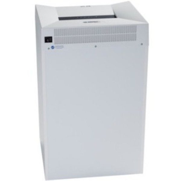 Paper Shredder, Cross-Cut, White, 39.6 gal.