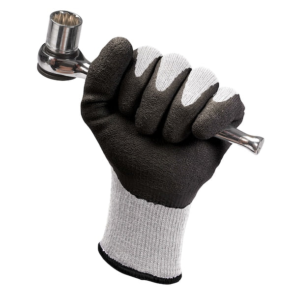 G60 Level 3 Economy Cut Resistant Gloves (38691), Black & White, XS, 12 Pairs / Bag