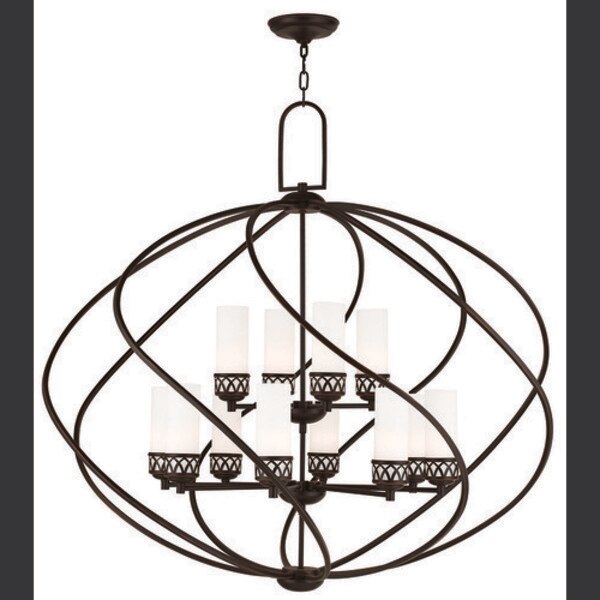 Westfield 12 Light Olde Bronze Foyer Chandelier