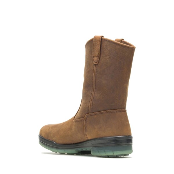 Work Boots, 11, EW, Brown, Steel, Men's, PR