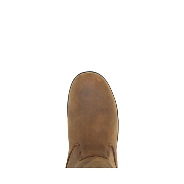 Work Boots, 13, M, Brown, Steel, Men's, PR