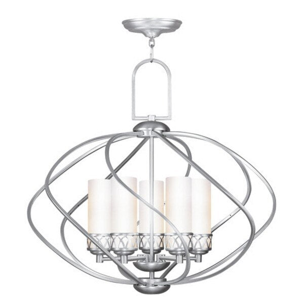 Westfield 5 Light Brushed Nickel Chandelier
