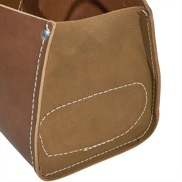Tool Tote, Extra Heavy Leather, 1 Pockets, Brown, 7