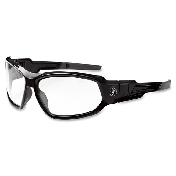 Safety Glasses, Traditional Clear Polycarbonate Lens, Scratch-Resistant