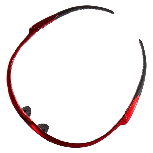 Safety Glasses, Wraparound Clear Polycarbonate Lens, Anti-Fog