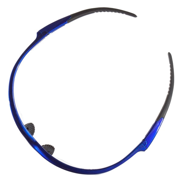 Safety Glasses, Wraparound Clear Polycarbonate Lens, Anti-Fog