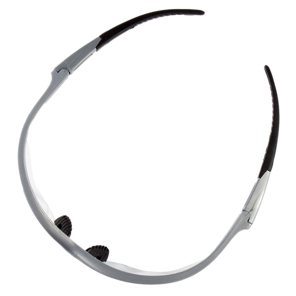 Safety Glasses, Wraparound Clear Polycarbonate Lens, Anti-Fog