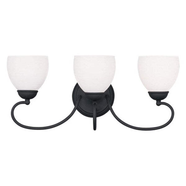 Brookside 3 Light Black Bath Vanity