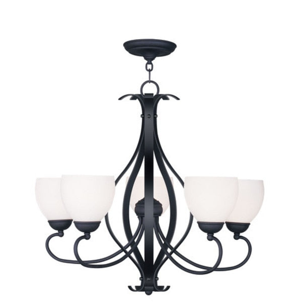 Brookside 5 Light Black Chandelier