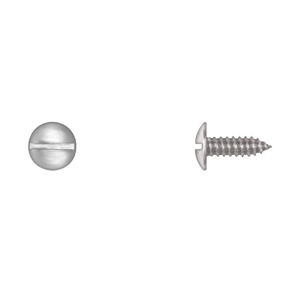 Zinc License Plate Screws 14X3/4