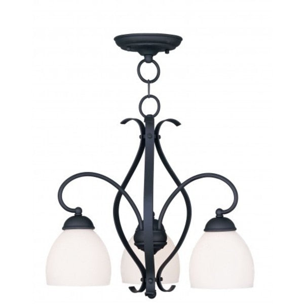 Black Convertible Chain Hang/Ceiling Mou