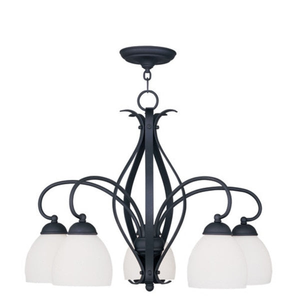 Brookside 5 Light Black Chandelier