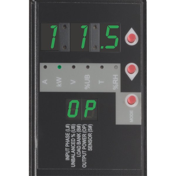 PDU, 3-Ph, Switched, 11.5kW, 24 C13, 6 C19, 0U