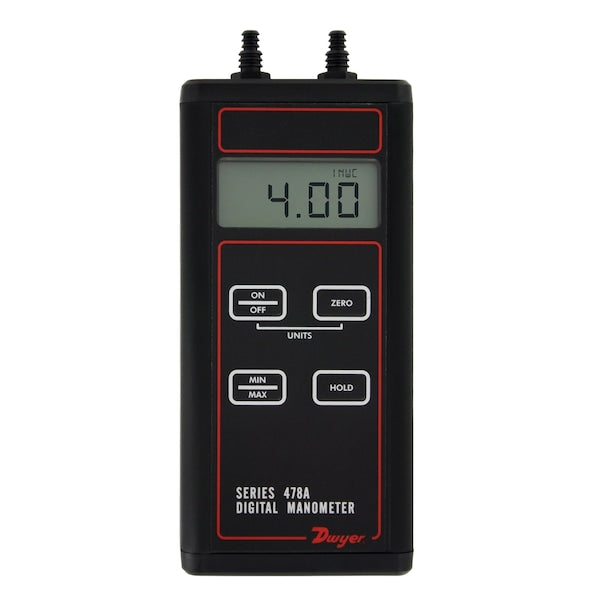 Handheld Manometer Kit.0 to 20.00 In WC