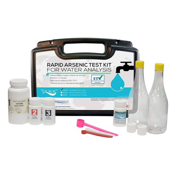 Test Kit, Arsenic, 3 to 80 UG/L