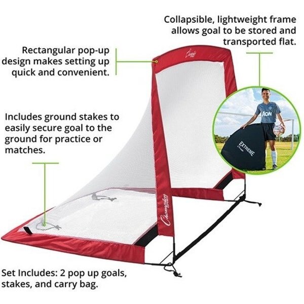 Rectangular Pop-Up Goal, 48Wx37Hx37