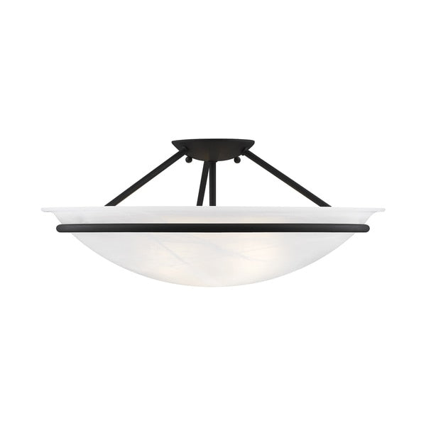 Newburgh 3 Light Black Ceiling Mount