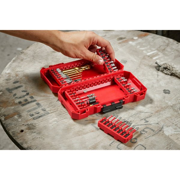 Small & Medium Case Rows for Impact Driver Accessories (5 pk)