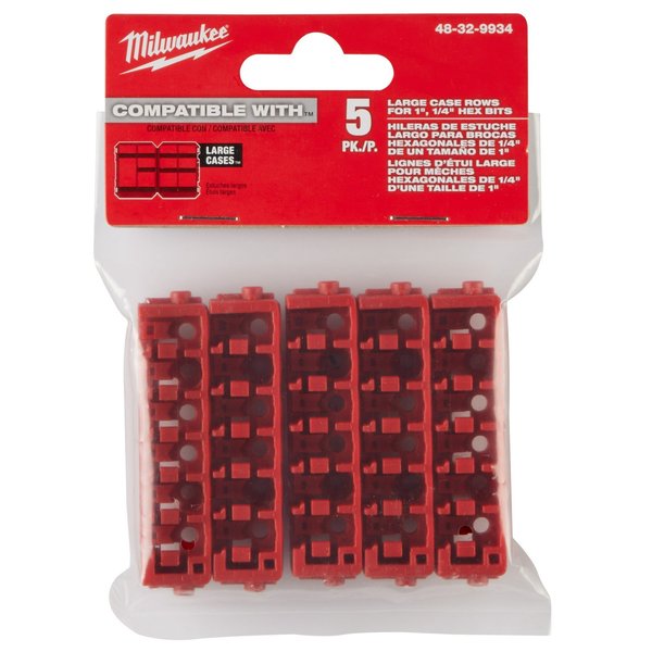 Large Case Rows for Insert Bit Accessories (5 pk)
