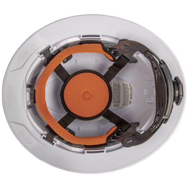 Hard Hat, Non-Vented, Full Brim Style, White