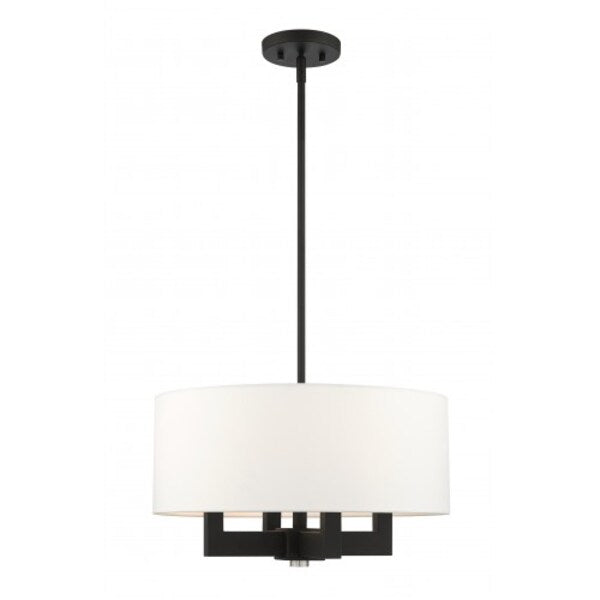 Black Chandelier, 4 Light