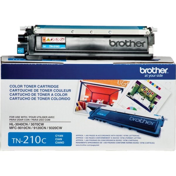 Toner For TN210C, Cyan, 1.4K Pages