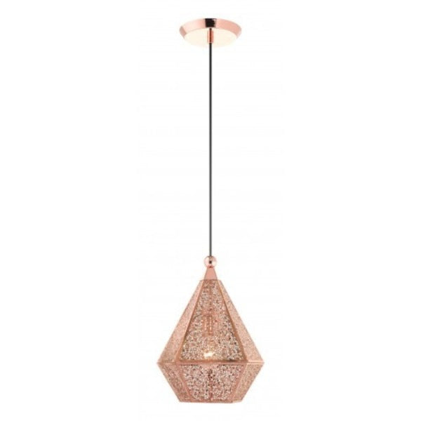 Rose GoldPendant, 1 Light