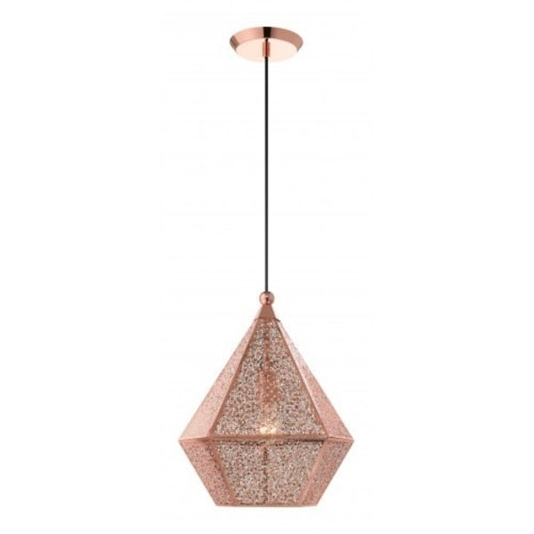 Rose GoldPendant, 1 Light