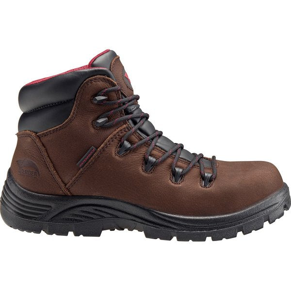 Size 7 Men's Hiker Boot Composite Work Boot, Brown