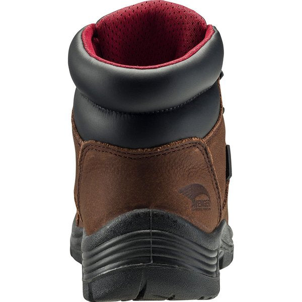 Size 7 Men's Hiker Boot Composite Work Boot, Brown