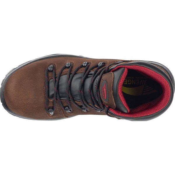 Size 7 Men's Hiker Boot Composite Work Boot, Brown