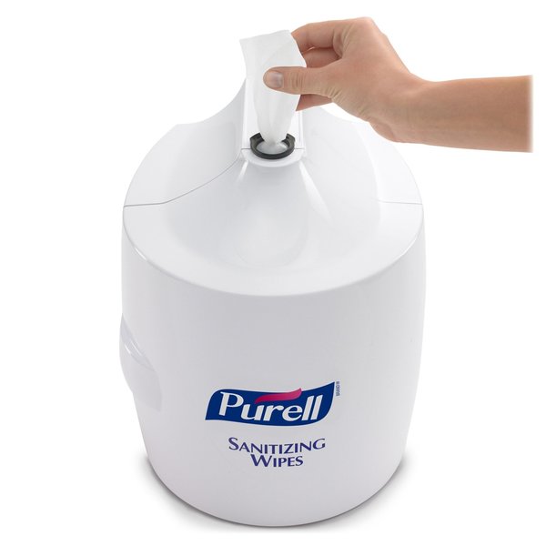 Hand Sanitizing Wipes High-Capacity Wall Dispenser