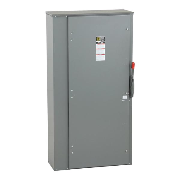 Nonfusible Single Throw Safety Switch, Heavy Duty, 600V AC/DC, 3PST
