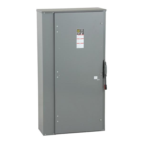 Fusible Single Throw Safety Switch, Heavy Duty, 600V AC/DC, 3PST