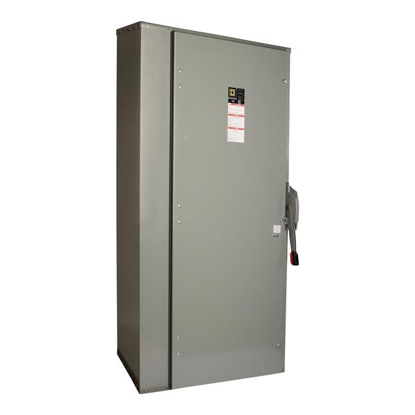 Fusible Single Throw Safety Switch, Heavy Duty, 240V AC/250V DC, 2PST