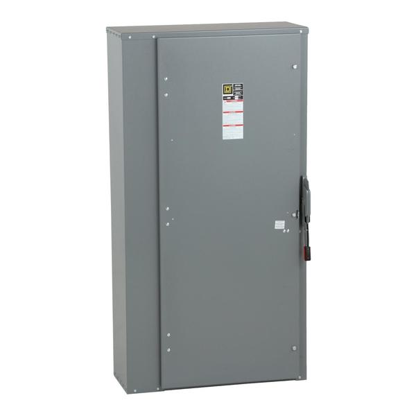 Fusible Single Throw Safety Switch, Heavy Duty, 600V AC/DC, 3PST