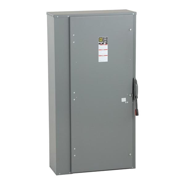 Fusible Single Throw Safety Switch, Heavy Duty, 600V AC/DC, 3PST