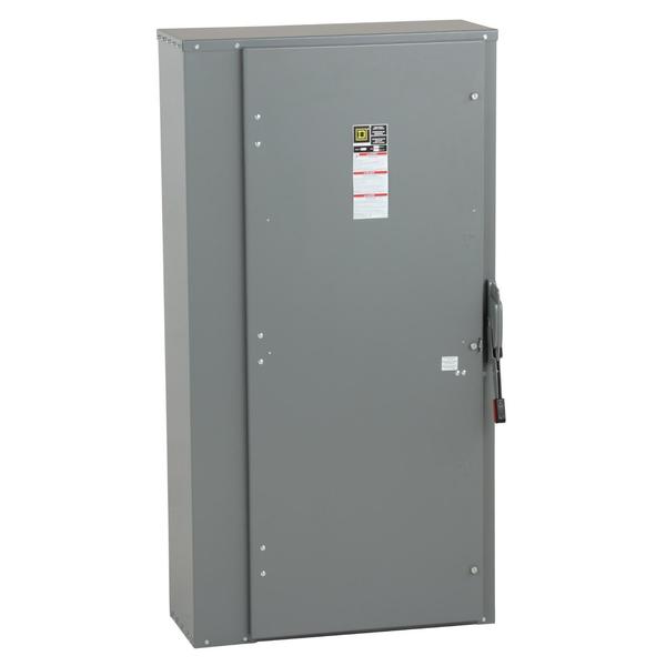 Fusible Single Throw Safety Switch, Heavy Duty, 600V AC/DC, 3PST