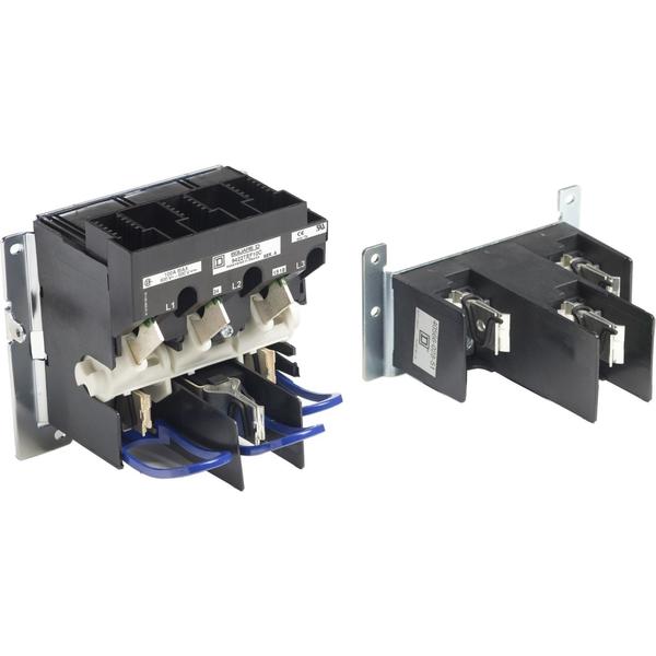 Fusible Flange Mount Disconnect Switch, 100 A, 600V AC