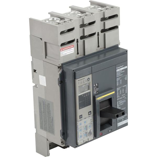 Molded Case Circuit Breaker, 1200, 480VAC, 3 Pole, Unit Mount Lug Mounting Style