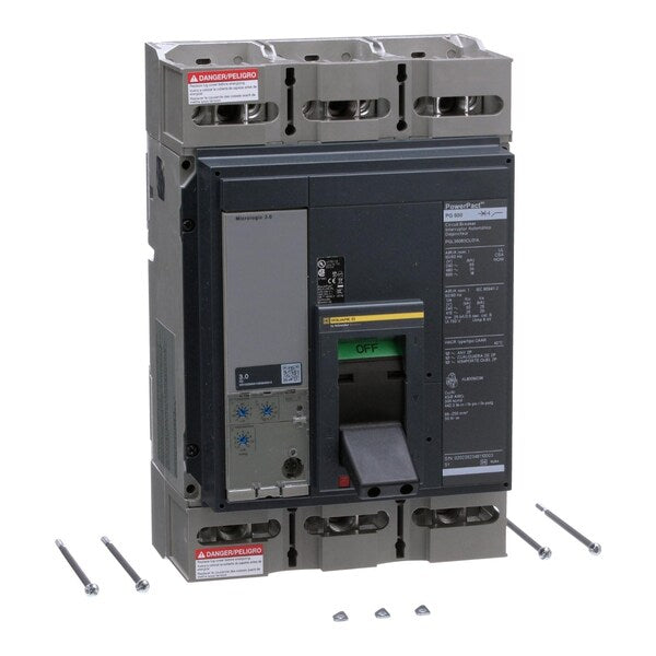 Molded Case Circuit Breaker, 600, 600VAC, 3 Pole
