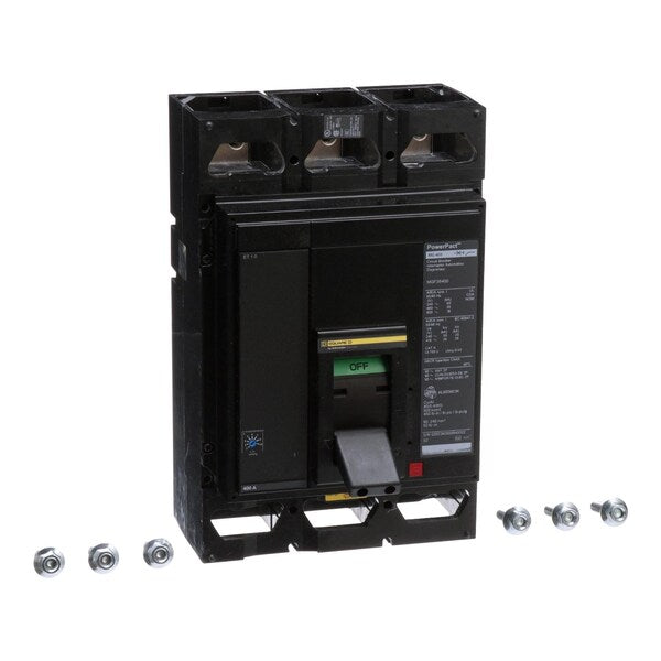 Molded Case Circuit Breaker, 600, 600VAC, 3 Pole, Unit Mount Busbar Mounting Style