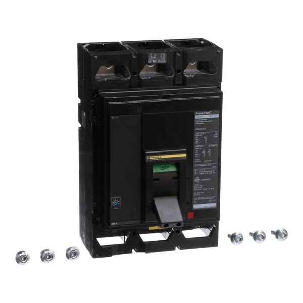 Molded Case Circuit Breaker, 400, 600VAC, 3 Pole, Unit Mount Busbar Mounting Style