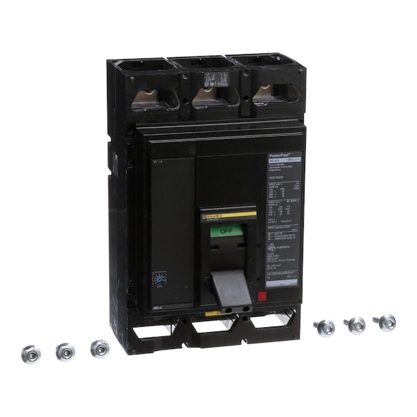 Molded Case Circuit Breaker, 600, 600VAC, 3 Pole, Unit Mount Busbar Mounting Style