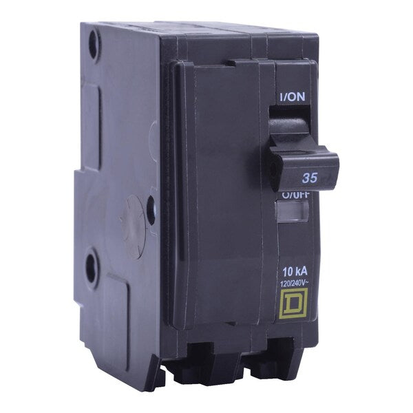 Miniature Circuit Breaker, 40, 240VAC, 2 Pole, Plug-In Mounting Style, QO Series