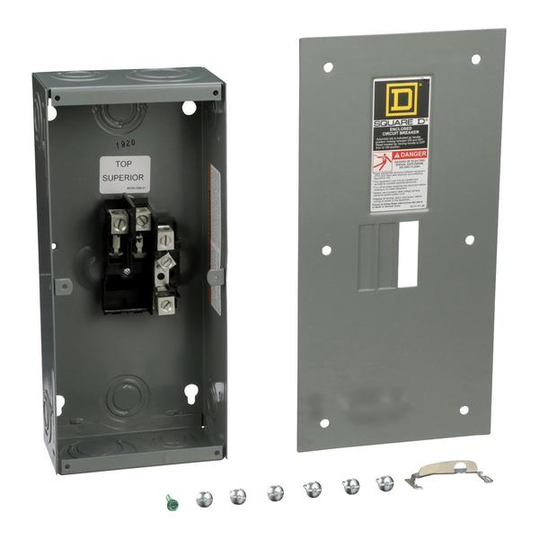 Enclosure Qo Cir Brkr 240V 100A Nema 1